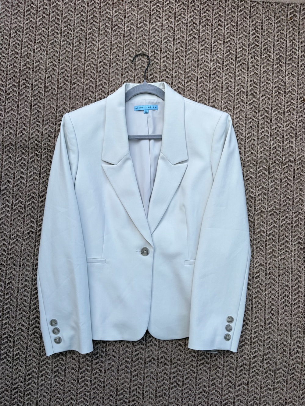 NWT Antonio Melani Single-Button Tailored Blazer